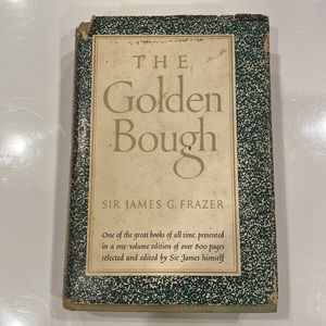 Vintage The Golden Bough Frazer Hardback Book - Occult, Religion, Mythology